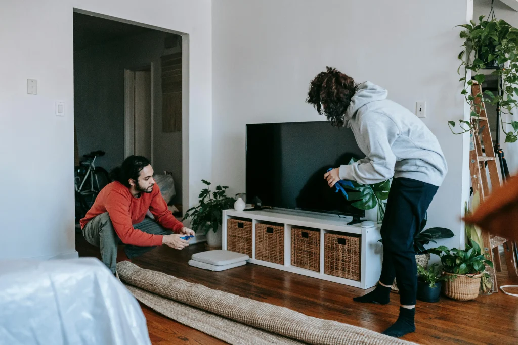 furniture arrangement ideas with clear walking paths