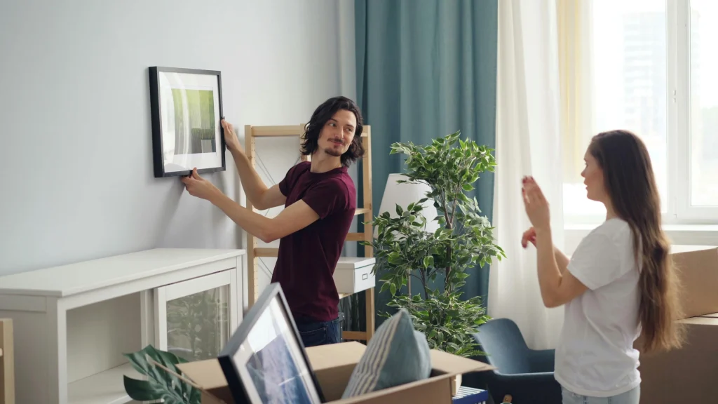 decorate your home on a budget by decluttering space