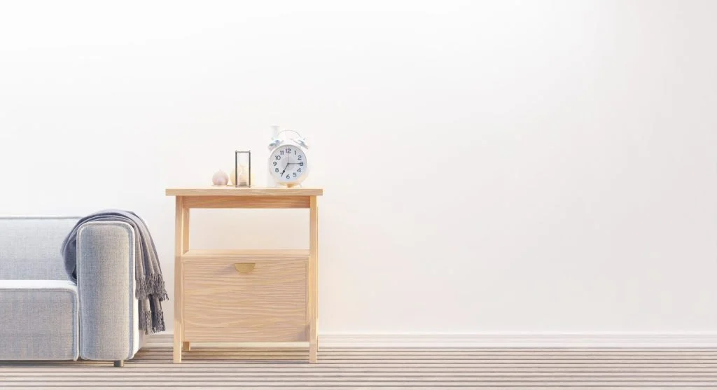 light colors in small room