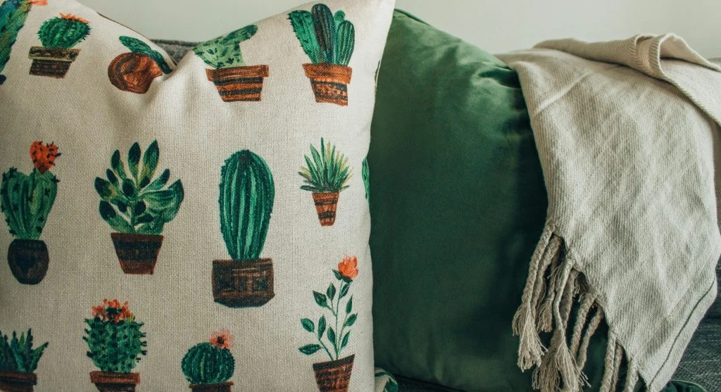 Decorative textiles for seasonal home decor