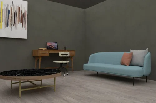 Arrange furniture in any room for better comfort and layout