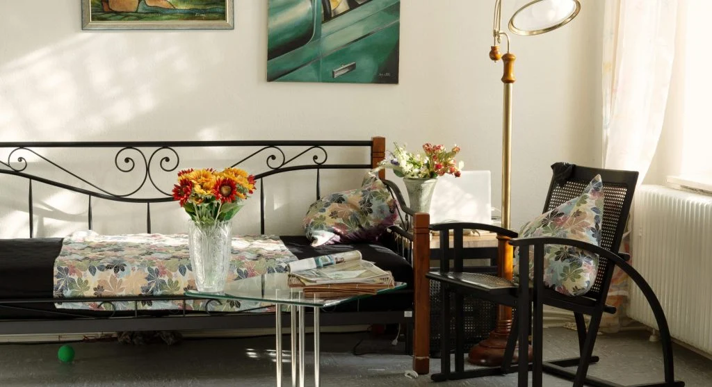 Image of different rooms with appropriate furniture
