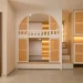 Small space living room with minimalist furniture