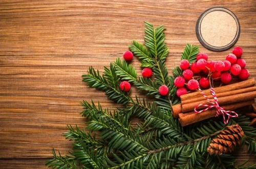 Seasonal home decor with flowers, candles, and decorative items