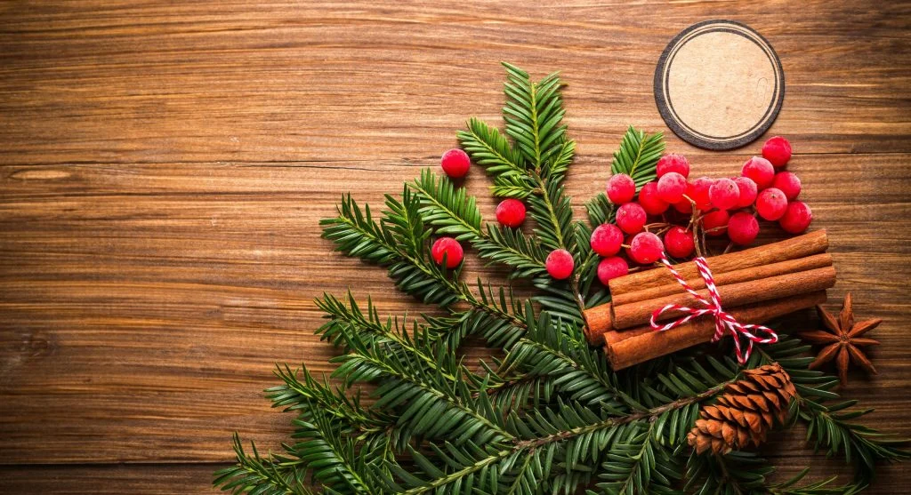 Seasonal home decor with flowers, candles, and decorative items