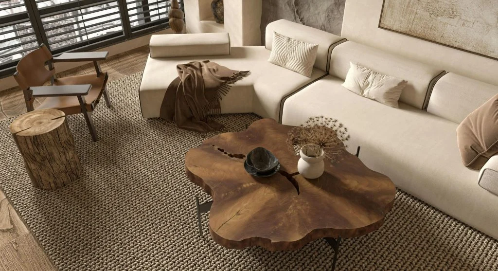 Interior decor for a serene and inviting living space