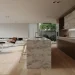 Beautiful living room with modern furniture and decor