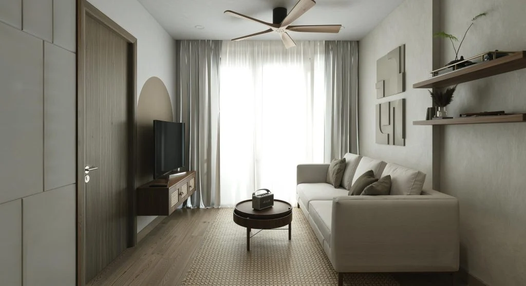 Interior design tips for a tidy and harmonious home space