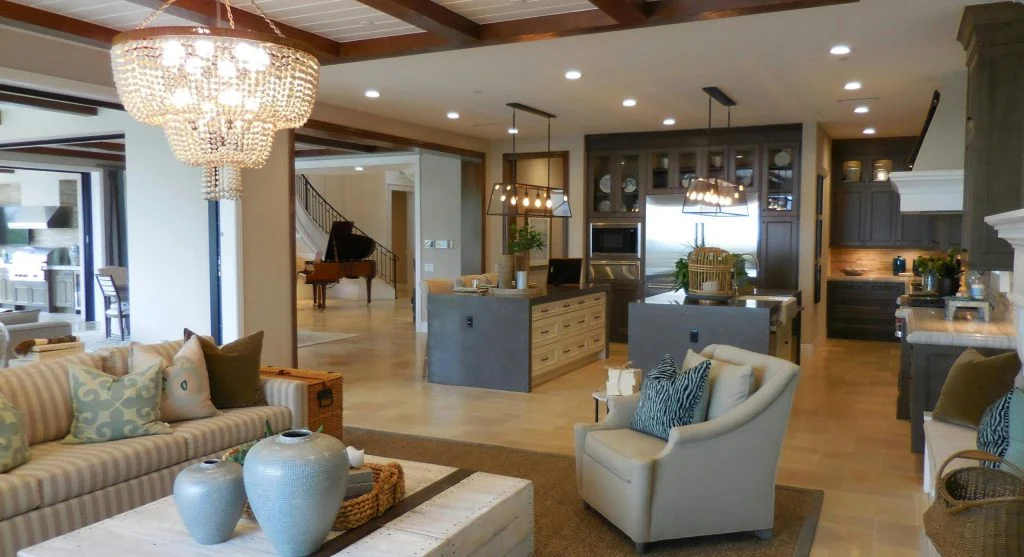 Affordable home interior design with modern furniture