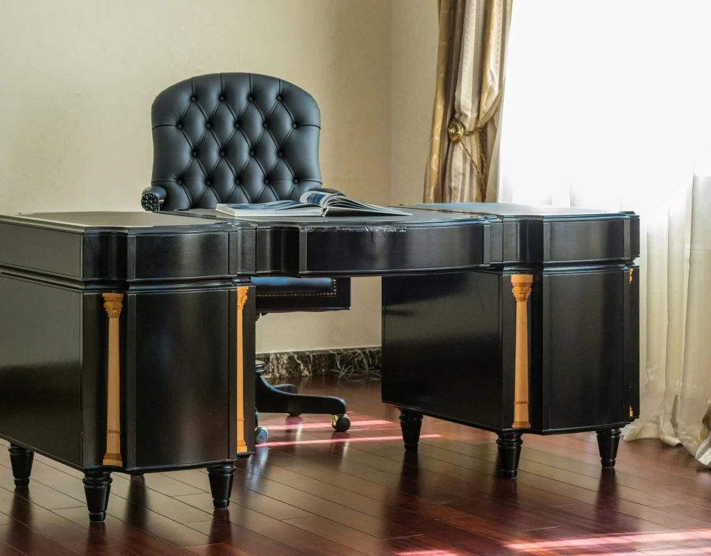 Luxury furniture in a modern living room