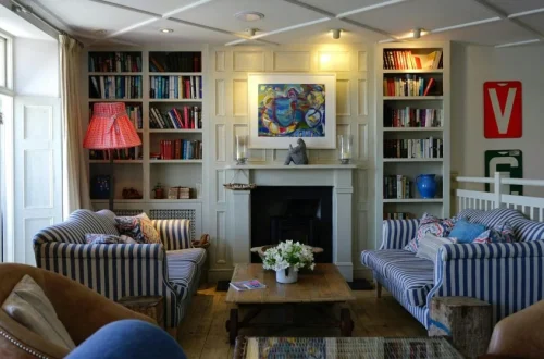 inviting living room with comfort decor