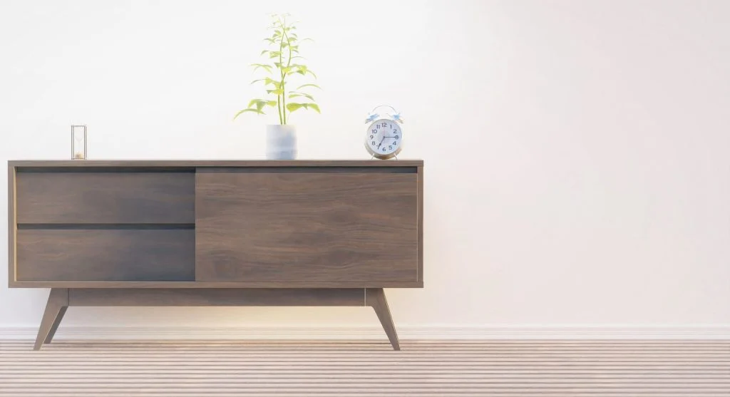 Rearranging furniture direction improves space