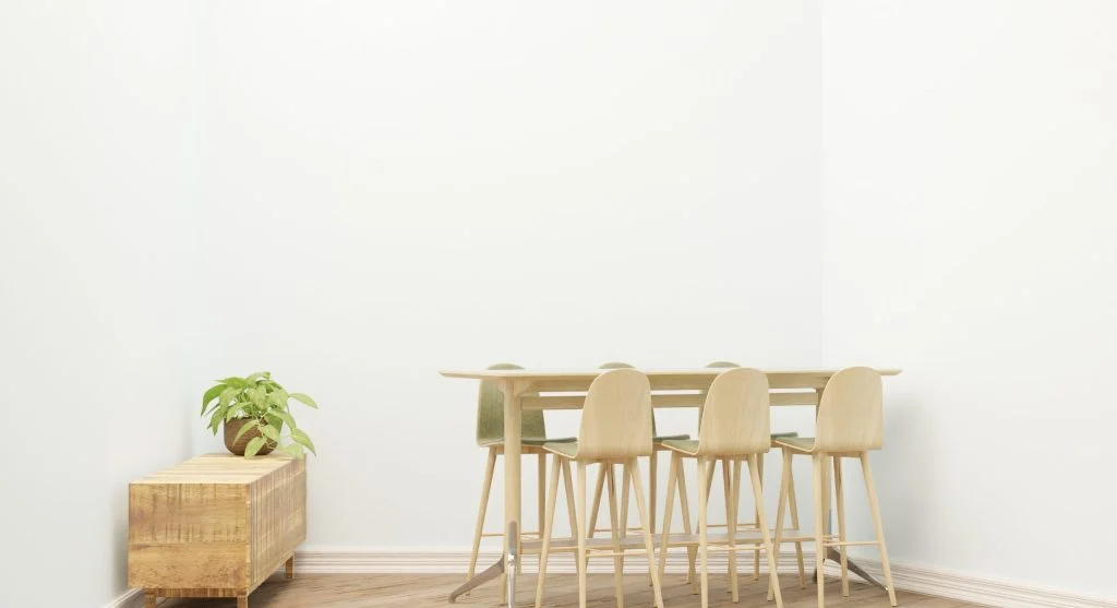 Home dead spaces between furniture layout