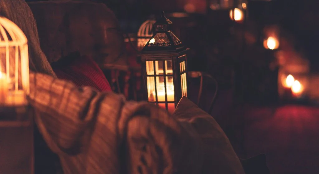 Home feels uncomfortable at night due to lighting changes