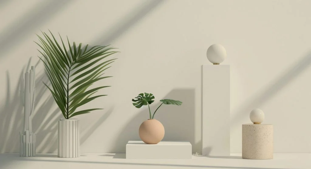minimal decor interior design setup