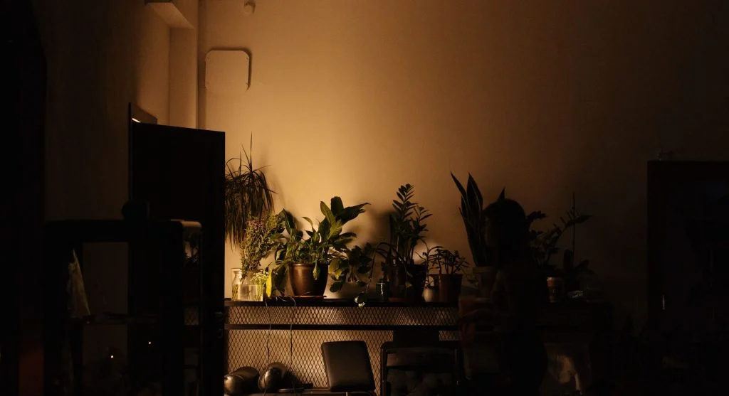 low contrast home decor feeling heavy